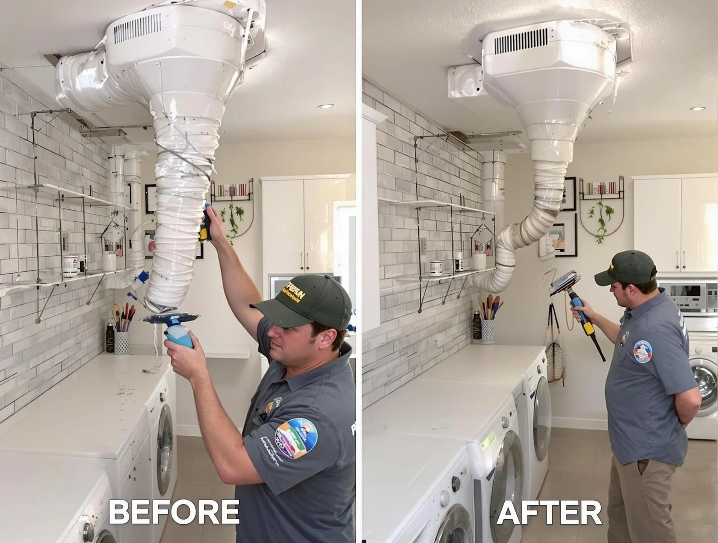 Professional dryer exhaust vent cleaning by Nolensville Dryer Vent Cleaning in Nolensville