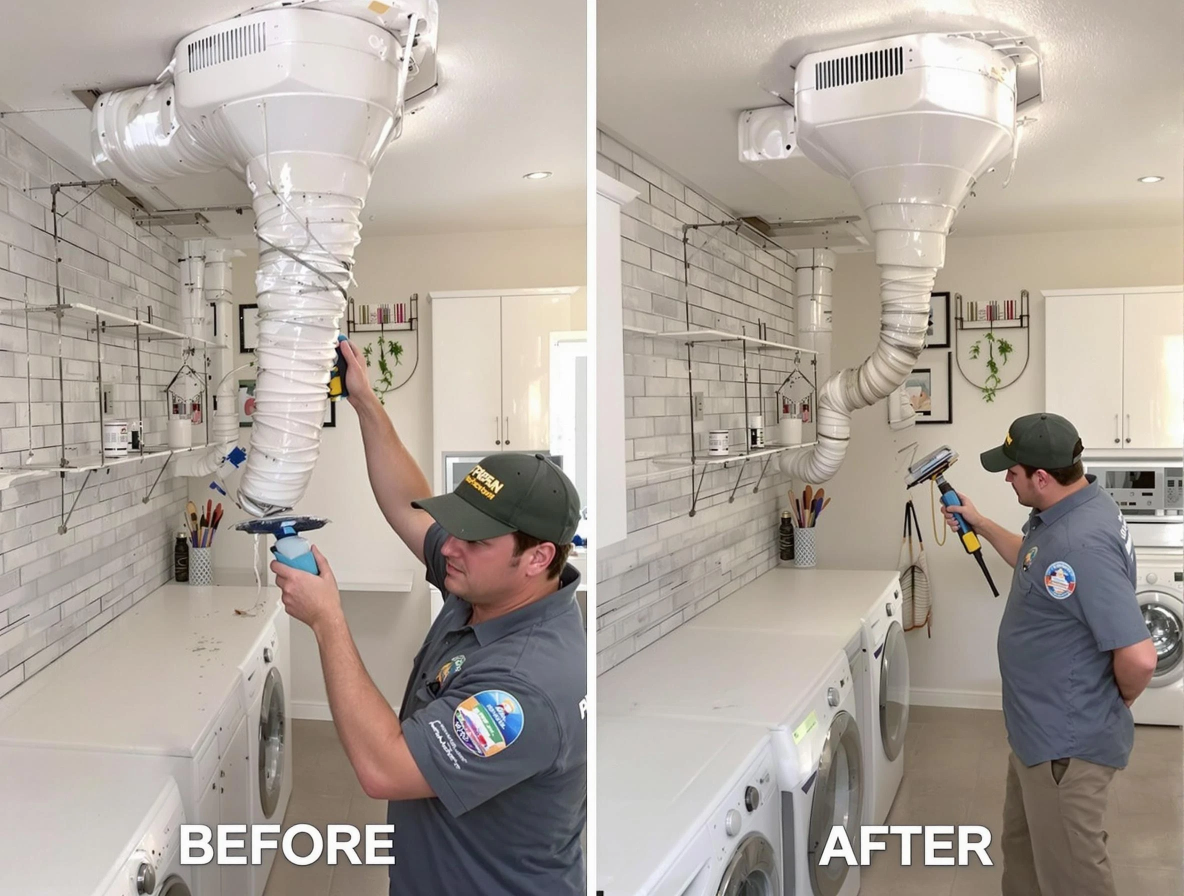 Professional dryer exhaust vent cleaning by Nolensville Dryer Vent Cleaning in Nolensville