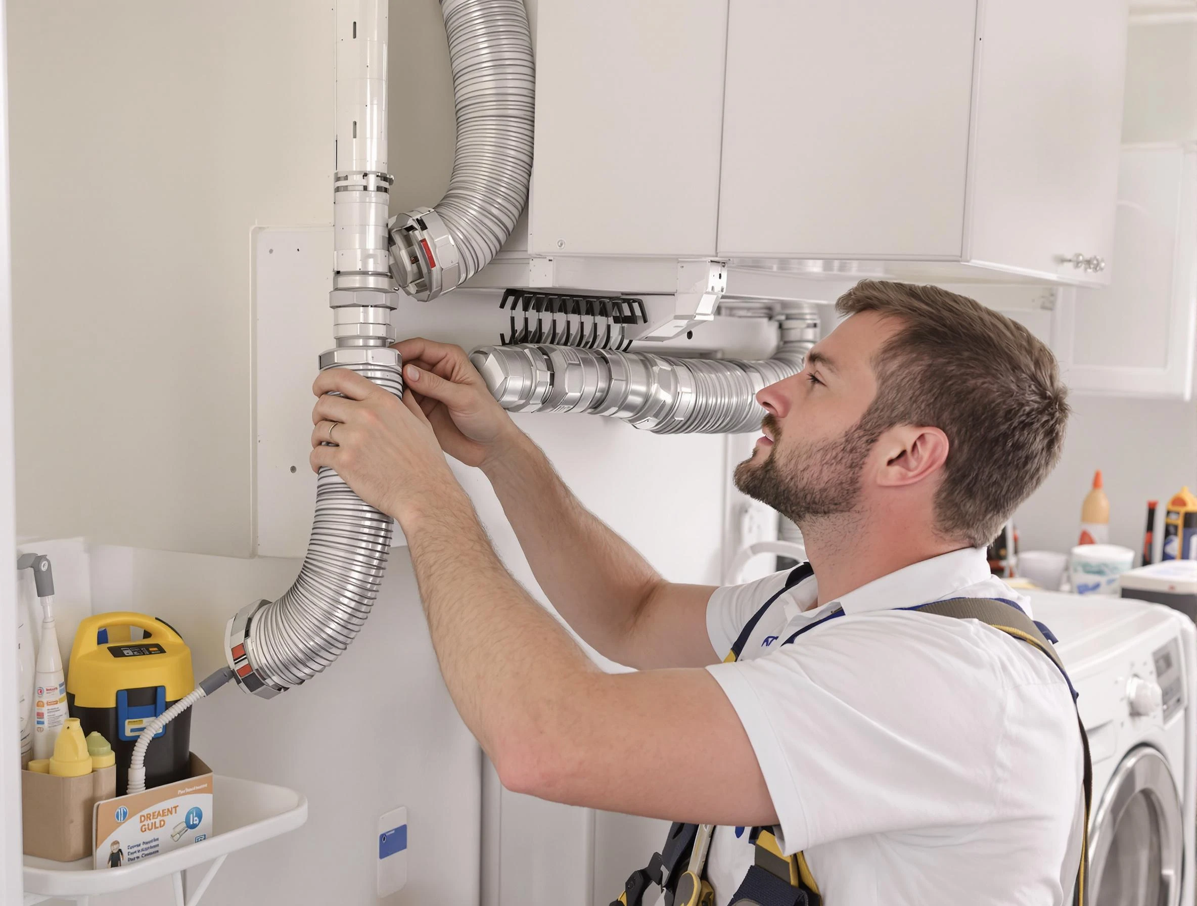 Professional dryer vent repair and installation by Nolensville Dryer Vent Cleaning in Nolensville